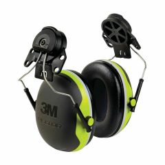 3M Peltor X4P3G_E Cap Attached Earmuffs Class 5 Green