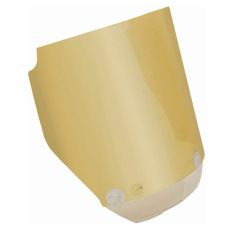 3M VV502 Polycarb Gold Visor 1mm Polycarb 230mm H x 400mm W With 