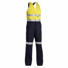 Bisley BAB0359T 310gsm Hoop Reflective Action Back Coveralls_ Yel