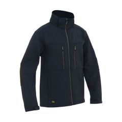 Bisley BJ6570 Flex _ Move™ Soft Shell Jacket_ Navy