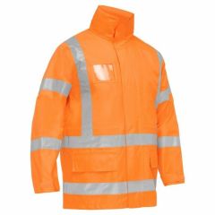 Bisley BJ6974XT NSW Rail X Tape Reflective 4 in 1 Rain Jacket_ Ra