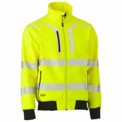 Bisley BJ6979T 140gsm Segmented Hoop Reflective Softshell Bomber 