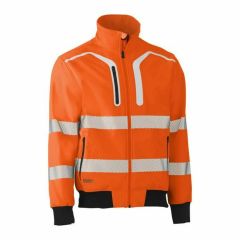 Bisley BJ6979T 140gsm Segmented Hoop Reflective Softshell Bomber 