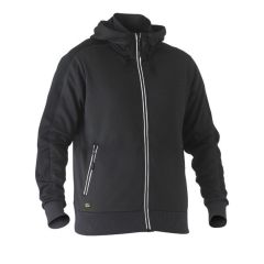 Bisley BK6901 Flex _ Move Recycle Zip Hoodie_ Charcoal