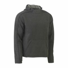 Bisley BK6983 Flex And Move Fleece Hoodie Jumper_ Charcoal