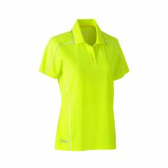 Bisley BKL1425 Ladies Cool Mesh Reflective Piping Polo Shirt_ Sho