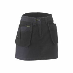 Bisley BLS1024 Womens Flex _ Move Skort _Skirt_Shorts__ Black