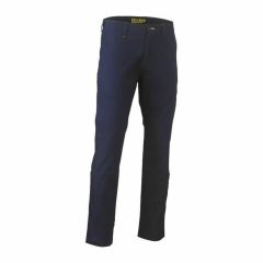 Bisley BP6008 280gsm Stretch Cotton Drill Work Pants_ Navy