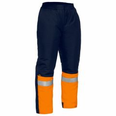 Bisley BP6451T Hi Vis Two Tone Reflective Freezer Pants_ Orange_N