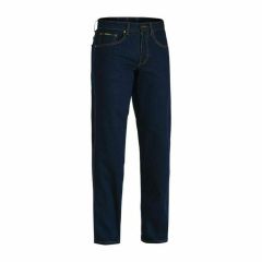 Bisley BP6712 390gsm Rough Rider Stretch Jeans_ Blue