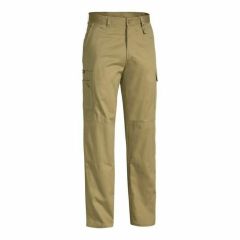 Bisley BP6999 240gsm Cool Lightweight Utility Flat Front Pants_ Khaki