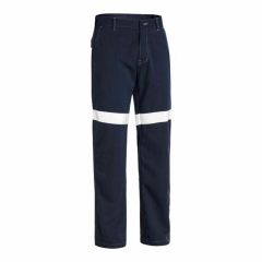 Bisley BP8190T 197gsm Reflective Tecasafe Lightweight FR Pants_ Navy