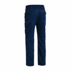 Bisley BPC8092 238gsm Tecasafe _700 FR Engineered Vented Cargo Pants_ Navy