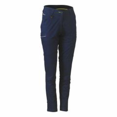 Bisley BPL6015 Womens 280gsm Stretch Cotton Work Pants_ Navy