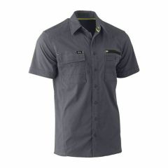 Bisley BS1144 145gsm Flex _ Move Utility Work Shirt_ Short Sleeve