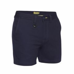 Bisley BSH1008 Stretch Cotton Drill Short Short_ Navy