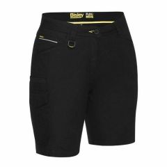 Bisley Womens Flex _ Move Cargo Shorts_ Black