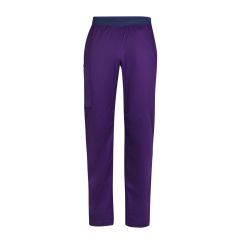 Biz Care Mens Riley Straight Leg Scrub Pant_ Purple