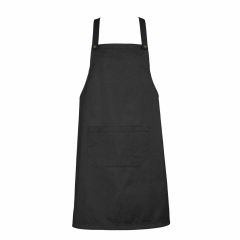 Biz Collection BA55 Urban Bib Apron_ 50_ Cotton 50_ Polyester_ 18