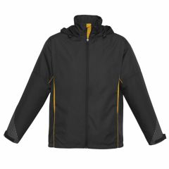 Biz Collection J408K Kids Razor Team Jacket_ Black_Gold