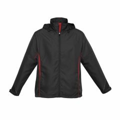 Biz Collection J408K Kids Razor Team Jacket_ Black_Red