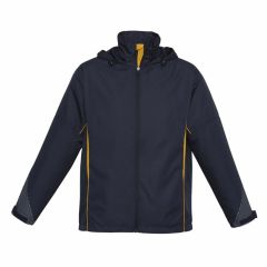 Biz Collection J408K Kids Razor Team Jacket_ Navy_Gold