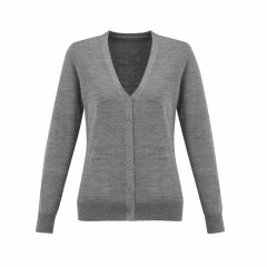 Biz Collection LC916L Ladies Roma Cardigan_ Silver