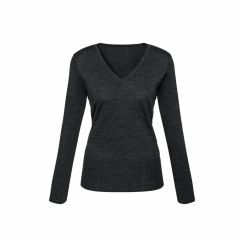 Biz Collection LP618L Milano Ladies Pullover_ Charcoal