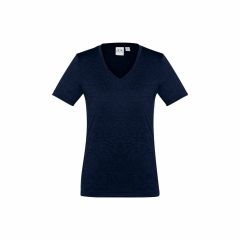 Biz Collection Ladies Aero Tee Navy