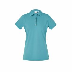 Biz Collection Ladies City Short Sleeve Polo Teal