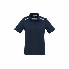 Biz Collection Ladies Sonar Polo Navy_White