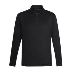 Biz Collection Mens Monterey Top_ Black Solid