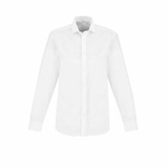 Biz Collection Mens Regent Long Sleeve Shirt White