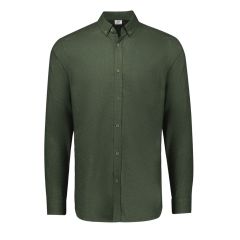 Biz Collection Mens Soul Long Sleeve Shirt_ Olive