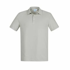 Biz Collection P011MS Mens Byron Short Sleeve Polo_ Sand