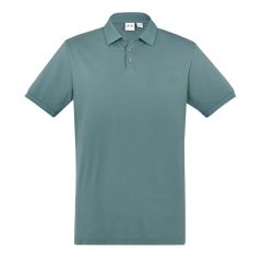 Biz Collection P105MS Mens City Short Sleeve Polo_ Jasper Green