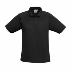 Biz Collection P300KS Kids Sprint Polo_ Black