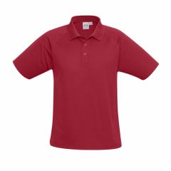 Biz Collection P300KS Kids Sprint Polo_ Red