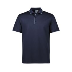 Biz Collection P313MS Mens Focus Short Sleeve Polo_ Navy_Sky