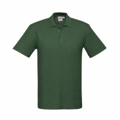 Biz Collection P400KS Kids Crew Polo_ Forest