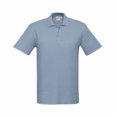 Biz Collection P400KS Kids Crew Polo_ Spring Blue