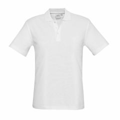 Biz Collection P400KS Kids Crew Polo_ White