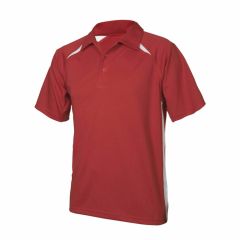 Biz Collection P7700B Kids Splice Polo 160gsm_ Red_White