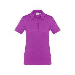 Biz Collection P815LS Ladies Short Sleeve Aero Polo_ Magenta