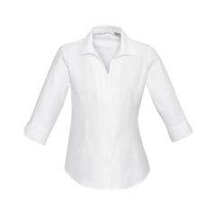 Biz Collection S312LT Ladies PRESTON Modern Classic Shirt_ 3_4 Sl