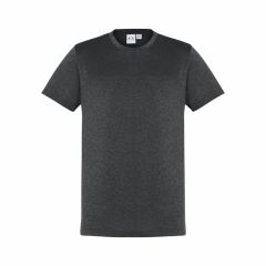 Biz Collection T800MS Mens Aero Tee_ Charcoal