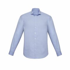 Biz Corporates RS969MLs Mens Charlie Slim Fit Long Sleeve Shirt_ 