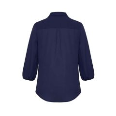 Biz Corporates Womens Lucy 3_4 Sleeve Blouse_ Navy