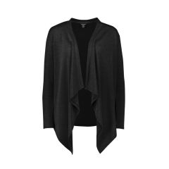 Biz Corporates Womens Sofia Waterfall Cardigan_ Black