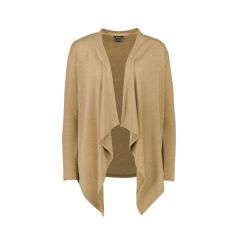 Biz Corporates Womens Sofia Waterfall Cardigan_ Camel